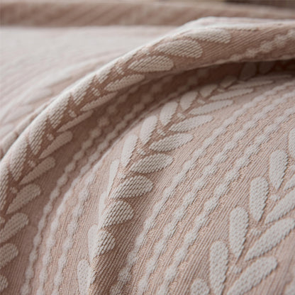 Couverture de canapé en douce avec motif de blé