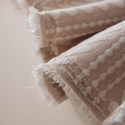 Couverture de canapé en douce avec motif de blé