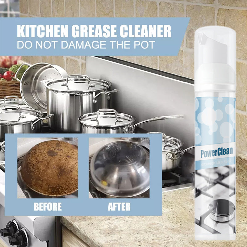 Nettoyant Moussant Tout Usage pour Graisse de Cuisine
