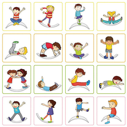 AdventureBoard – Planche d'équilibre multifonctionnelle pour jeu créatif
