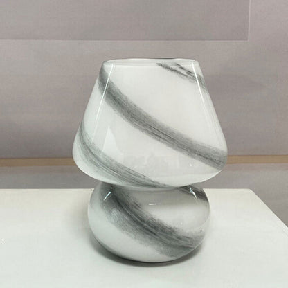 Lampe à champignon en verre design planétaire fait à la main 1 lumière