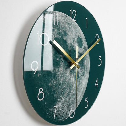 Horloge murale en verre élégante