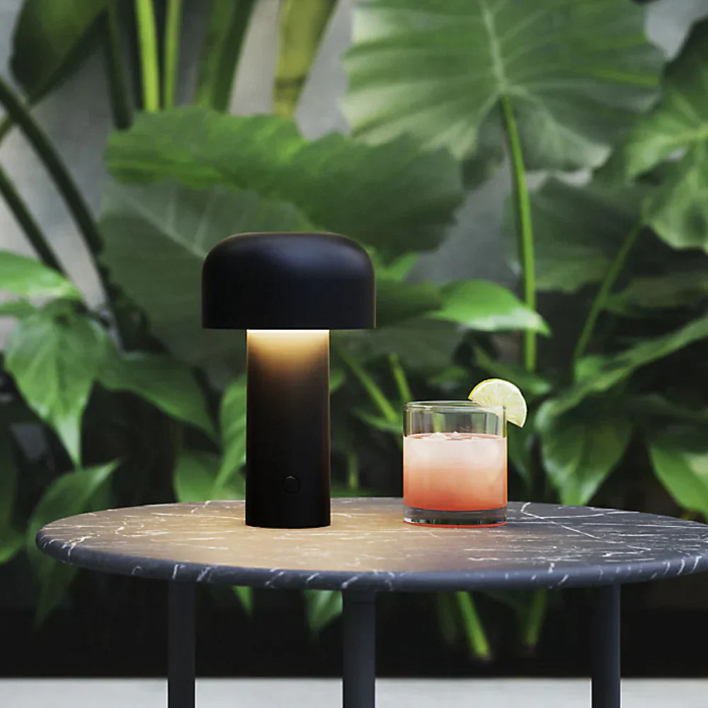 Lampe de lanterne sans fil LED champignon