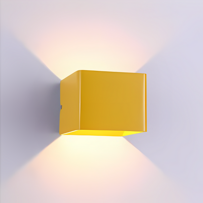Floroux - Élégante lampe murale carrée pour une vie moderne