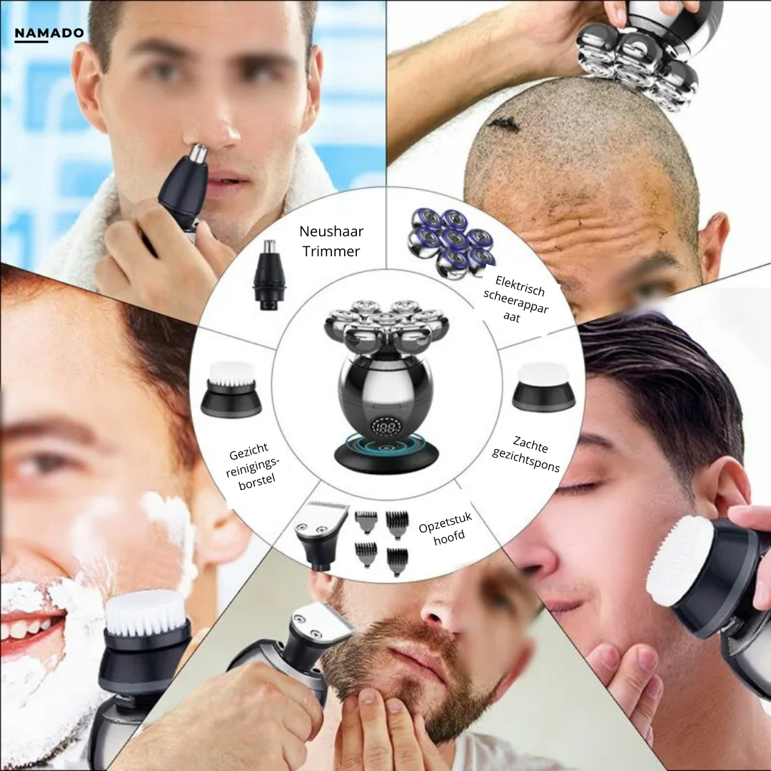 FlexiShave Pro - Tondeuse de Luxe pour Rasage Parfait