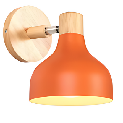 Floroux - Applique murale en bois rustique pour une atmosphère chaleureuse