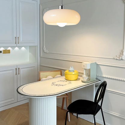 Floroux glass pendant light in loaf shape | Vintage design | Dimmable light | Perfect for kitchen and dining room