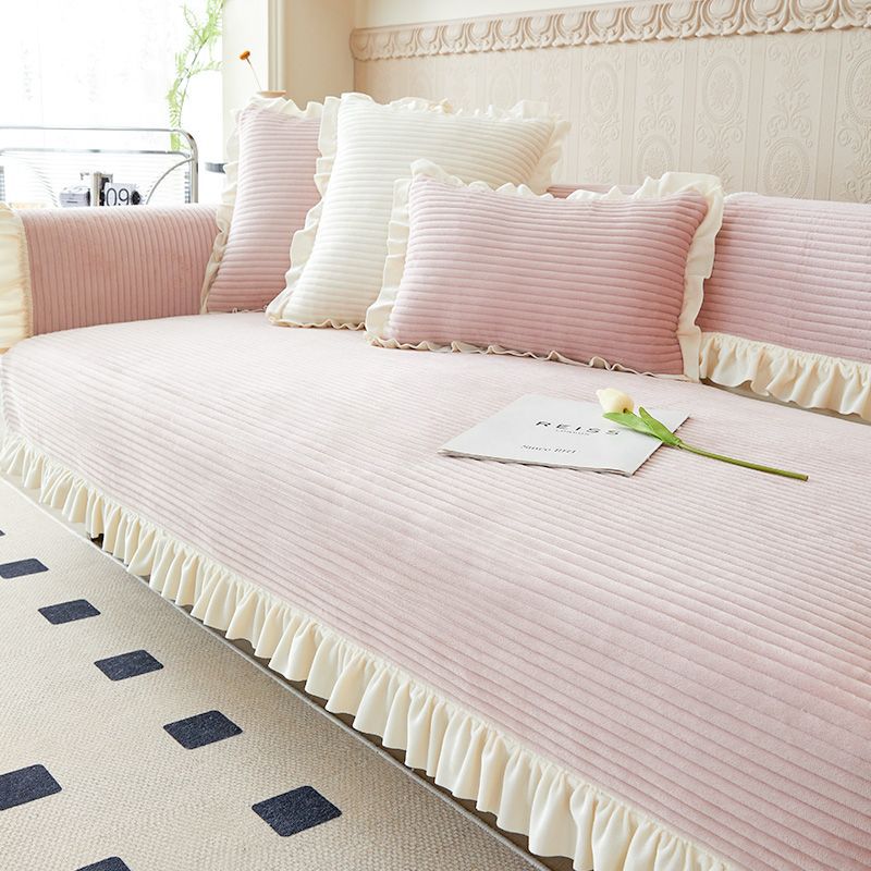 Couvre-coussin en velours pour canapé Loving