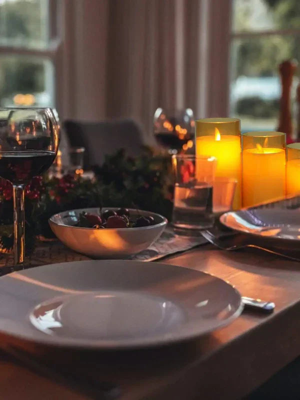 Ensemble de 24 bougies LED sans flamme - GlowFlicker