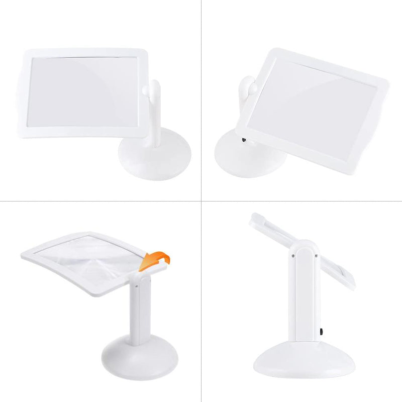 Floroux - Loupe de table sans mains avec LED