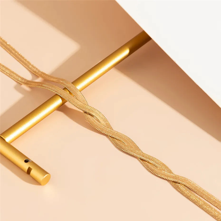 FlexiChain Collier – Style Élégant Ajustable