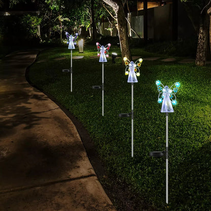 Floroux – Solar Ange Ailes Luminaires de Jardin