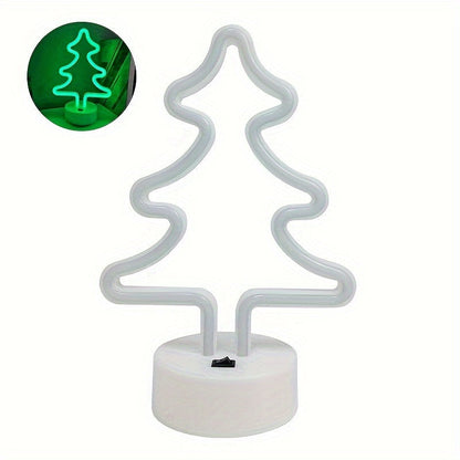 FestiveGlow - Éclairage de sapin de Noël LED néon