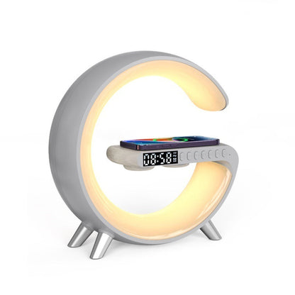Lumière Intelligente - Lampe LED, enceinte Bluetooth et chargeur sans fil