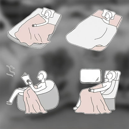 CozyCartoon Couverture en Fleece - Doux et Joyeux