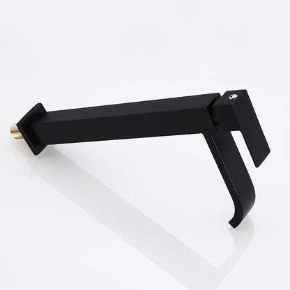Cold Water Tap Matt Black Floroux | Single Tap for Sink Installation | Modern Design | Rust Resistant