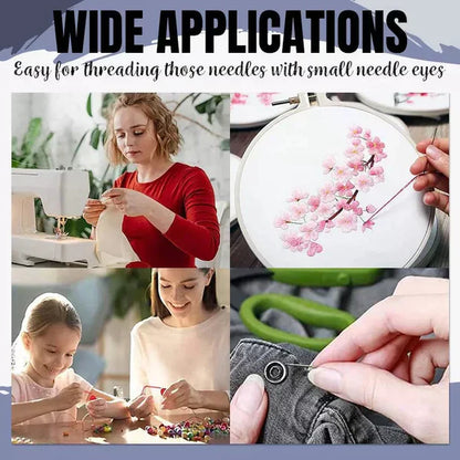 EasyThreader™ - 10PCS - peut être utilisé avec des aiguilles de machine et à coudre à la main