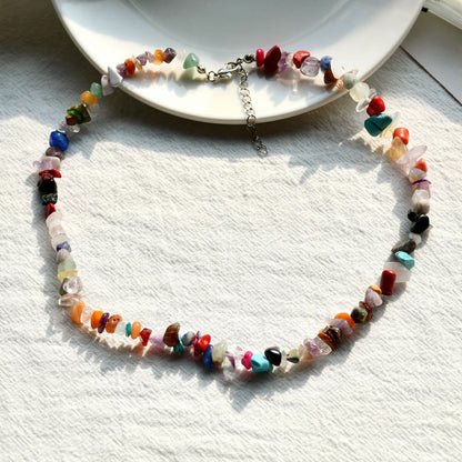 Collier en Cristal Poli Élégant - Lina