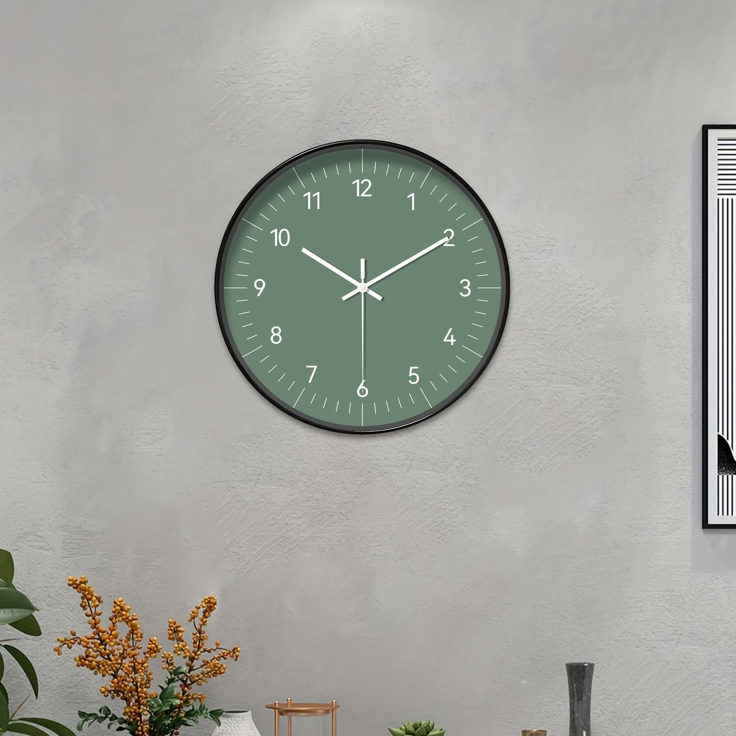 FantasyTime Horloge – Horloge Murale Silencieuse Élégante 20 cm