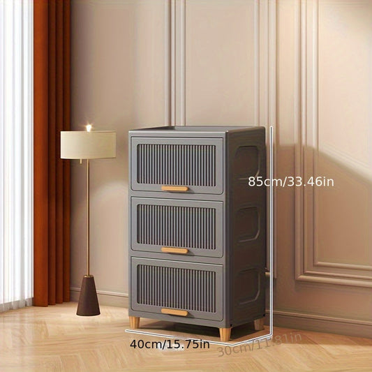 SleekStorage - Armoire de rangement étanche à rabat pour la maison