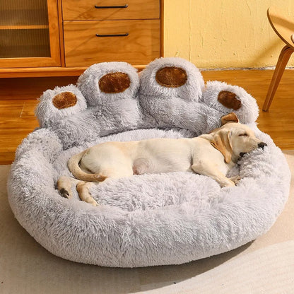 Floroux Cuddle Bed | Comfortable bear bed for relaxation | Plush bed for pets