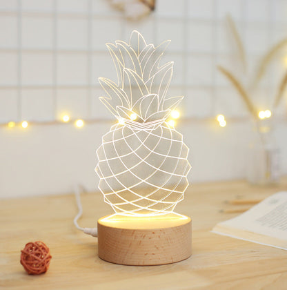 Lampe de chevet ananas