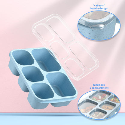 BentoBox - Ensemble de Conteneurs de Repas Élégants 4 pièces
