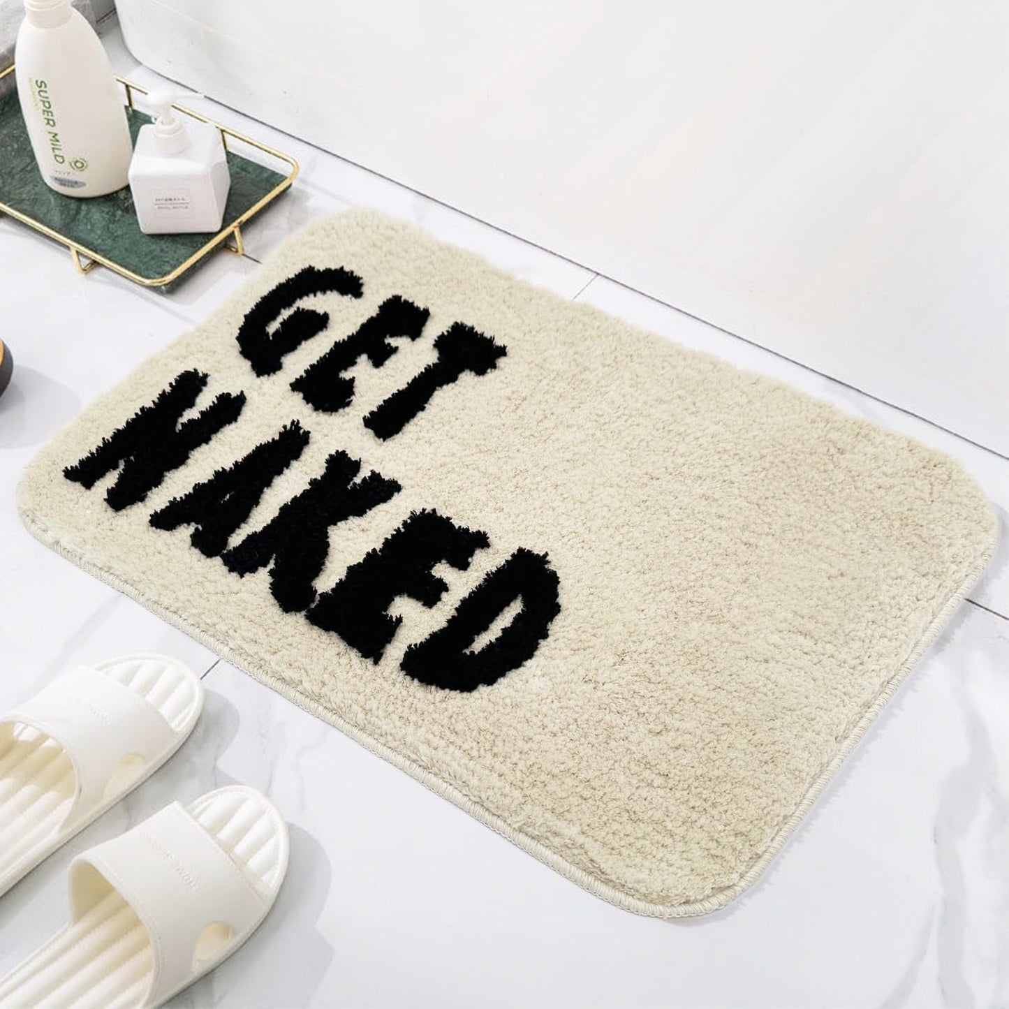 Tapis de bain moelleux