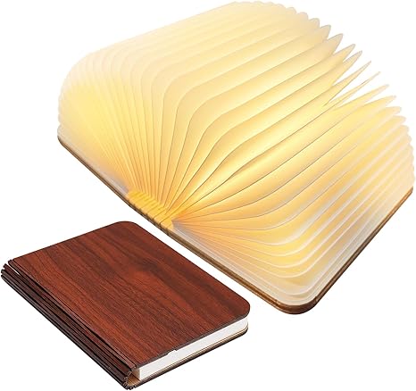 Floroux lampe livre LED | Pliable | Lumière d'ambiance | Éclairage sans fil | Décor pour la maison