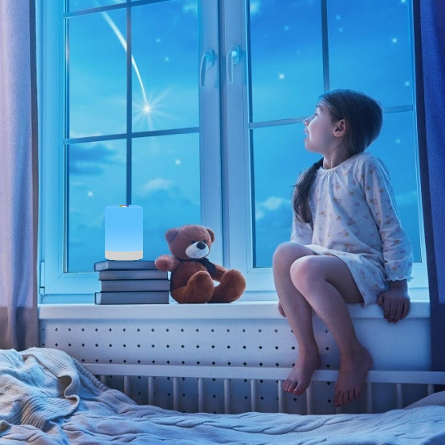 EclatAmbiant – Lampe LED dimmable et portable