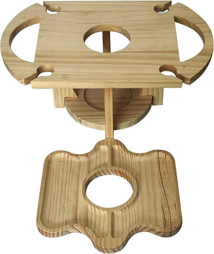 DualServe Rack – Étagère élégante pour fruits et vins