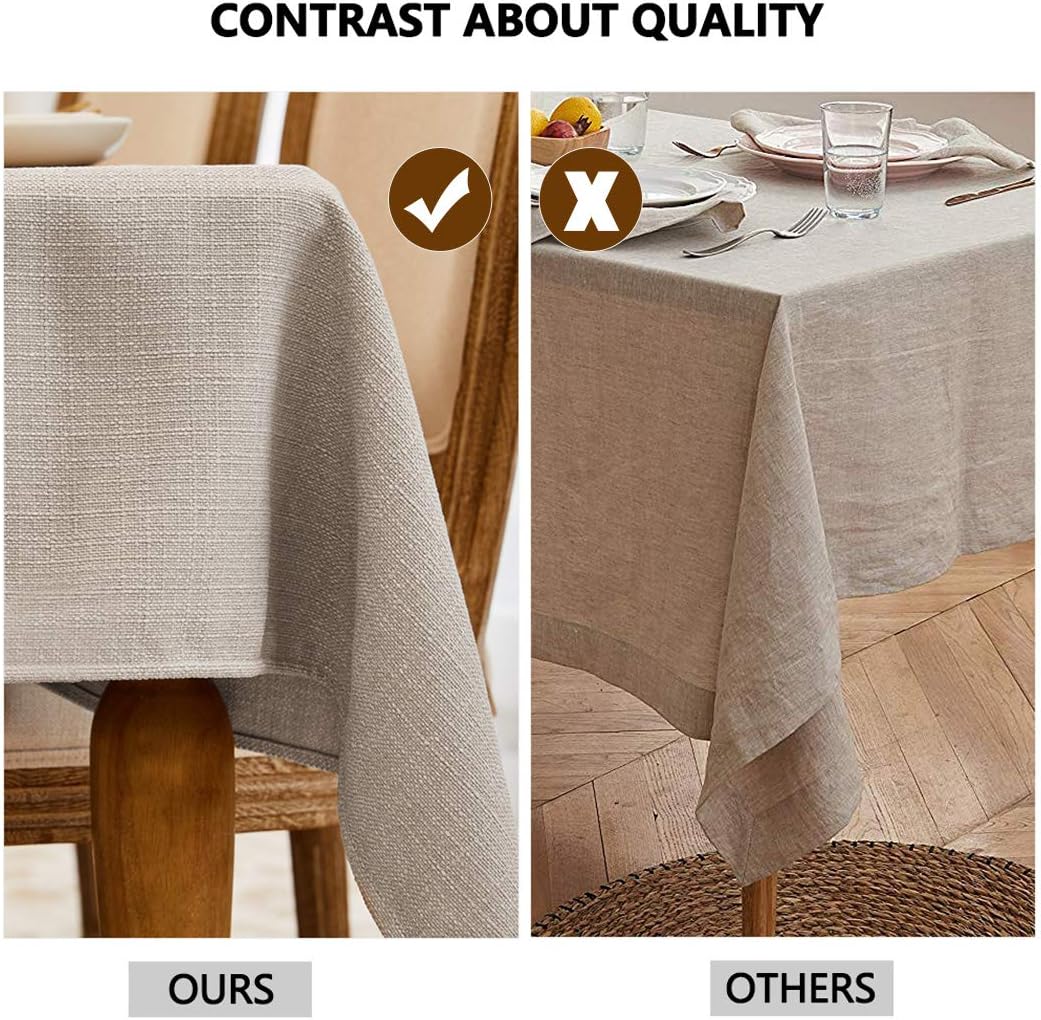 Nappe rectangulaire imperméable et résistante aux huiles avec nappe essuyable