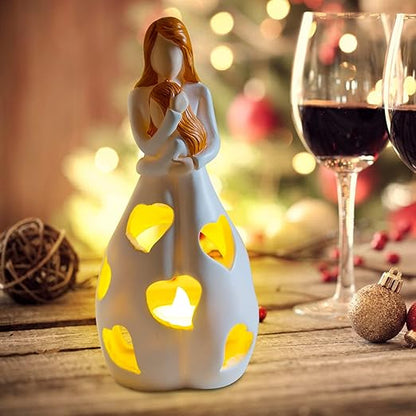 Floroux – Lampe de table romantique pour une atmosphère d'amour éternelle