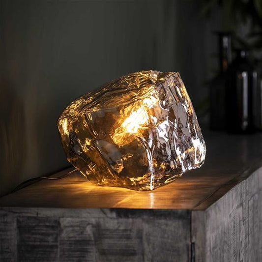 ÉclatVerre - Lampe de table contemporaine