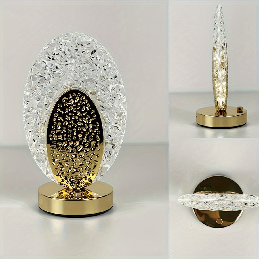 FeatherLamp - Lampe de table USB à toucher avec un design unique en plumes