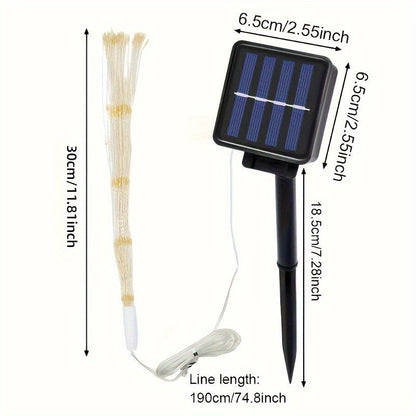 SolarGlow Light – Lampe de jardin LED solaire élégante 90 LEDs
