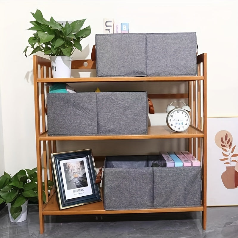 ChicOrganize - Élégant Ensemble de 3 Paniers de Rangement Pliables