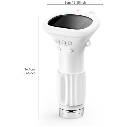 Microscope Mini Portatif 1000X pour Enfants - Jouet Scientifique STEM Extérieur, Outil de Laboratoire de Poche de 2,0 Pouces