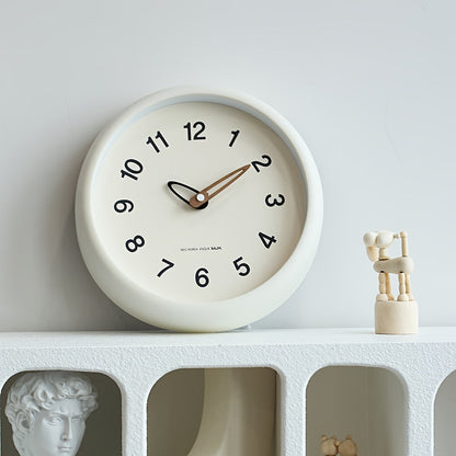 SilenceTime Horloge – Élégante Horloge Murale de 10 Pouces pour la Maison