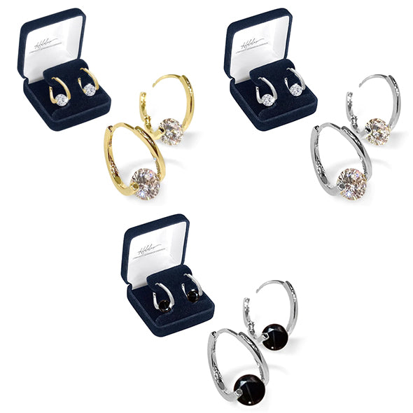 Floroux - Boucles d'oreilles Germanium Lymphvity