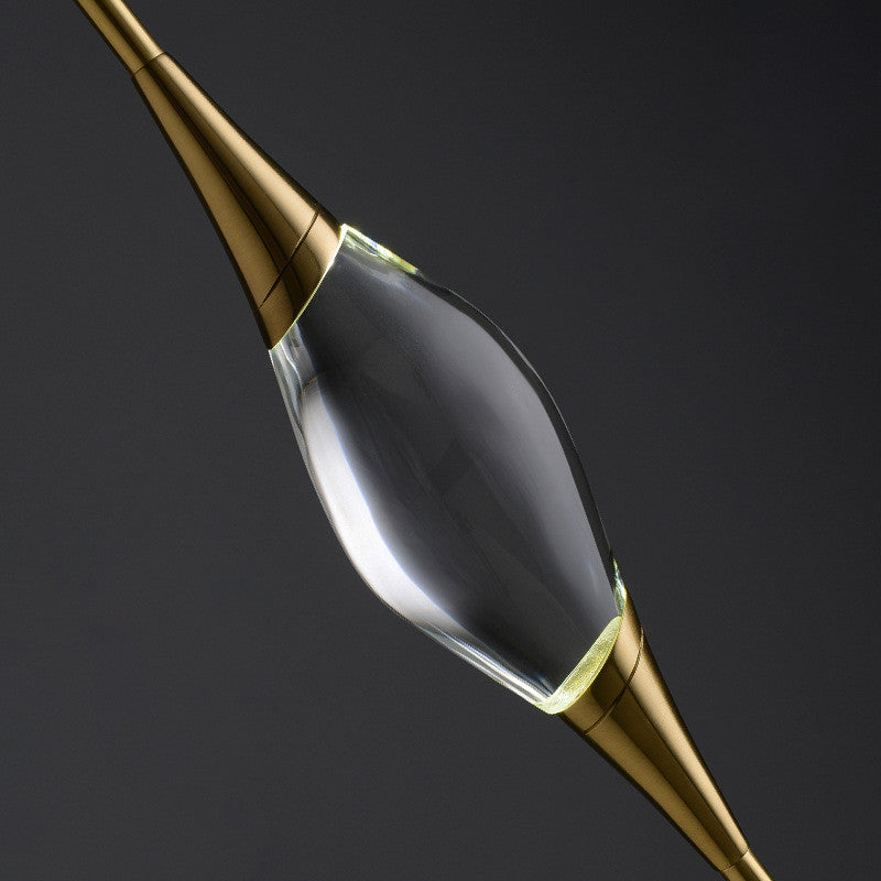 Floroux - Luminaire suspendu en cristal exquisite pour chambre à coucher