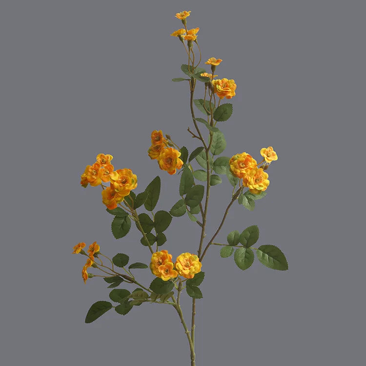 Floroux - Fleur de rose pastorale artificielle