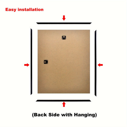 Cadre intemporel - Ensemble de cadres photo noirs élégants