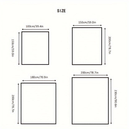 Couverture en Peluche de Luxe avec Imprimé Rayé Tendance – Confort Ultime