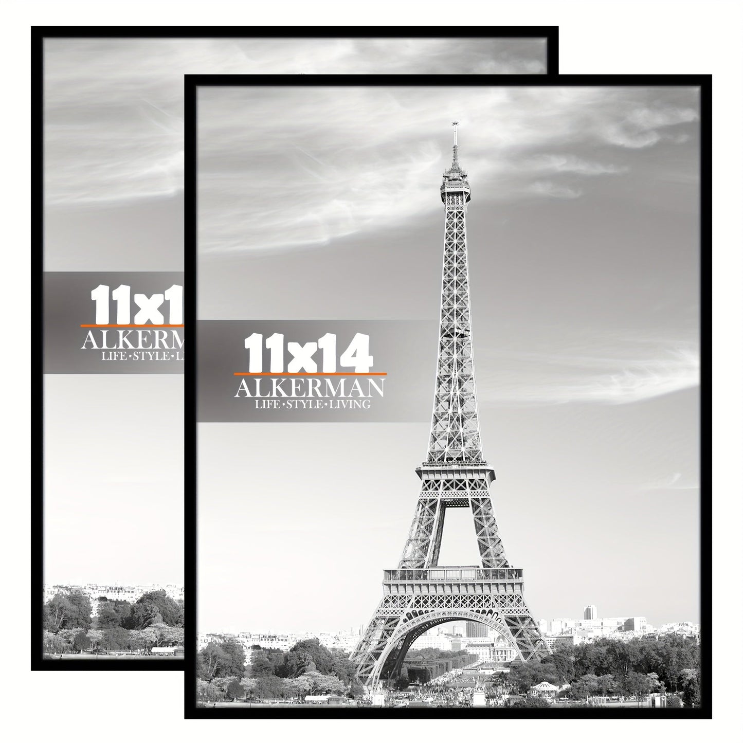 Cadre intemporel - Ensemble de cadres photo noirs élégants