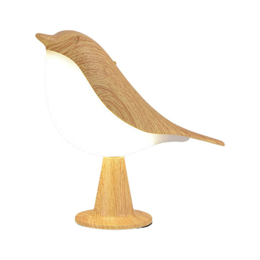 Lampe oiseau avec lumière LED
