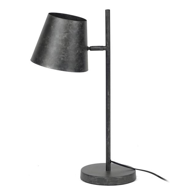 Floroux - Lampe de table anthracite moderne pour une ambiance chaleureuse