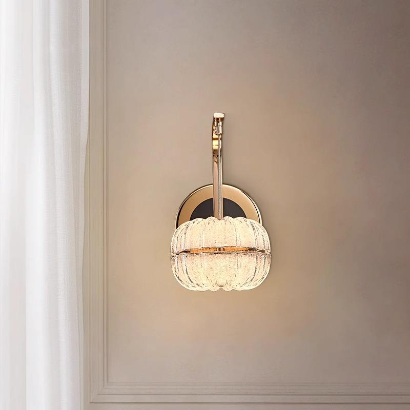 Floroux Applique murale en forme de citrouille