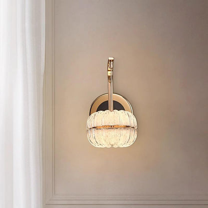 Floroux Applique murale en forme de citrouille