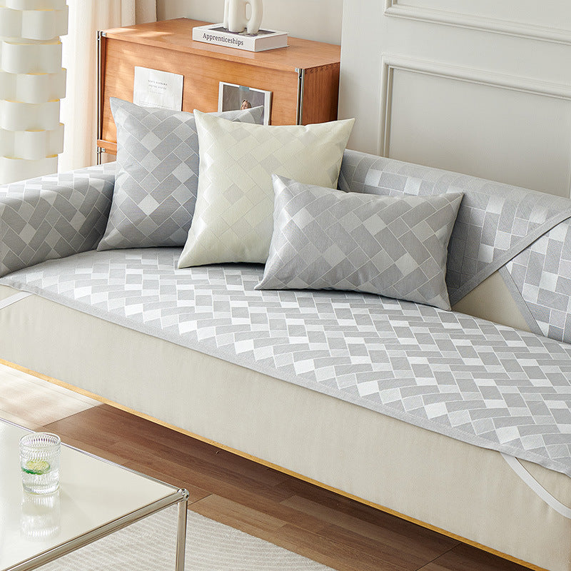 Block Braid Été Cool Canapé Matelas Housse